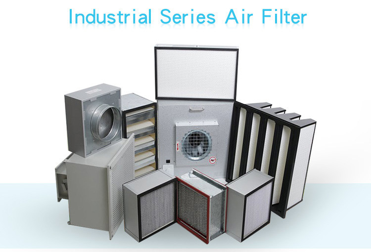 Synthetic Panel Dust Collector Filter Pharmaceutical Polyester Fiber Industrial Air Filter